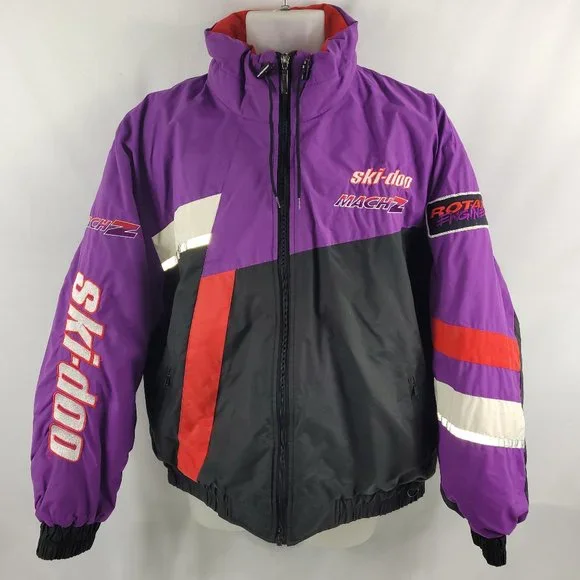 Ski-Doo Vintage 1994 Mach Z Snowmobile Winter Jacket Mens size Large
